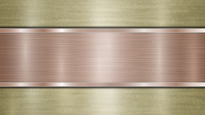金属背景与抛光板