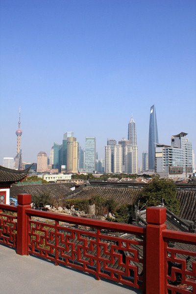 传统上海与现代上海