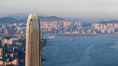 香港商业区景观