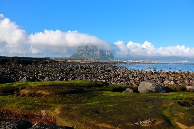 山房山，海岸，云;