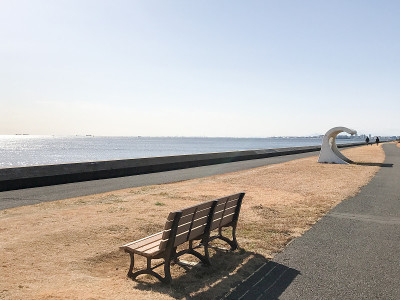 日本船桥东京都湾赤滨海岸