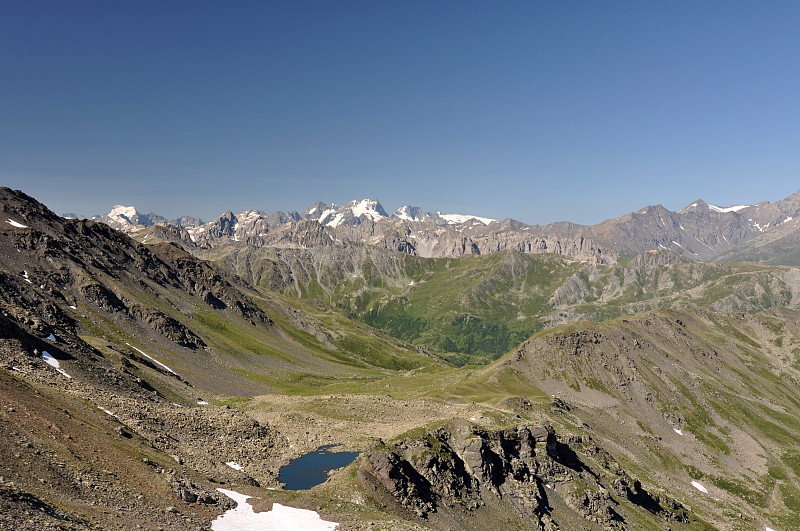 阿尔卑斯山，法国，意大利，瑞士地区