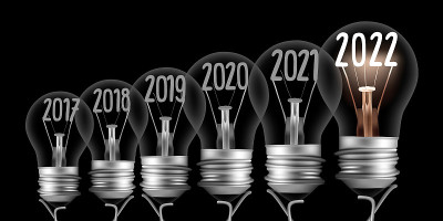 向量灯泡与新的2022年