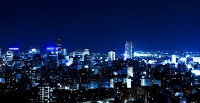 美丽的札幌夜景