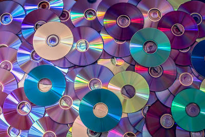 DVD盘背景