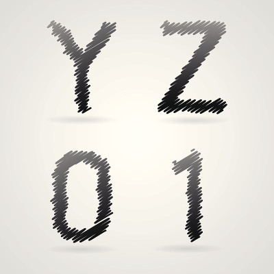 向量字母表