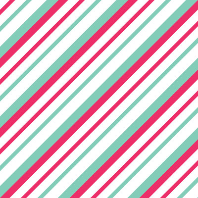 Pink, green and white stripes background. Pink, re
