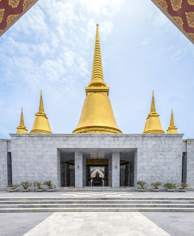 建筑大理石金塔
