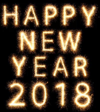 2018年烟花灿烂新春