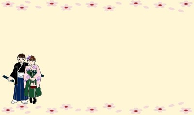 校友相框日本服装夫妇