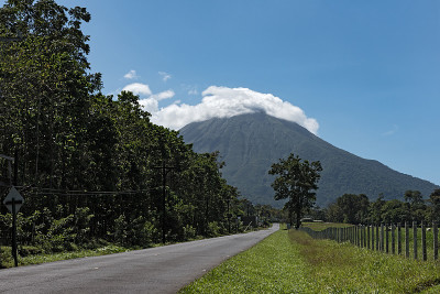 哥斯达黎加的阿雷纳尔活火山