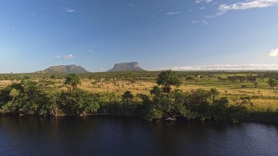 自然景观全景，乌卡伊马，委内瑞拉