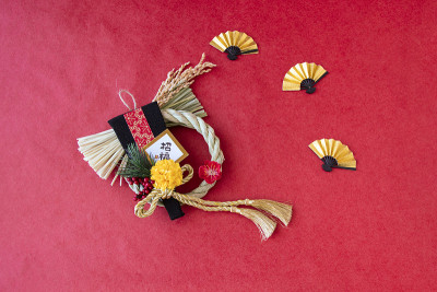 日本的新年花环