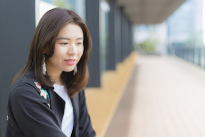可爱的日本女孩
