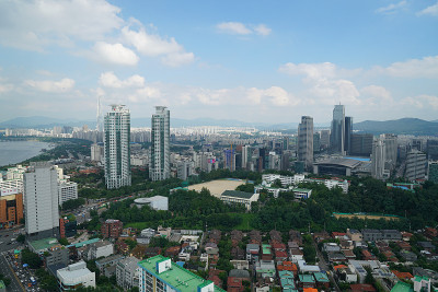 韩国首尔港南谷