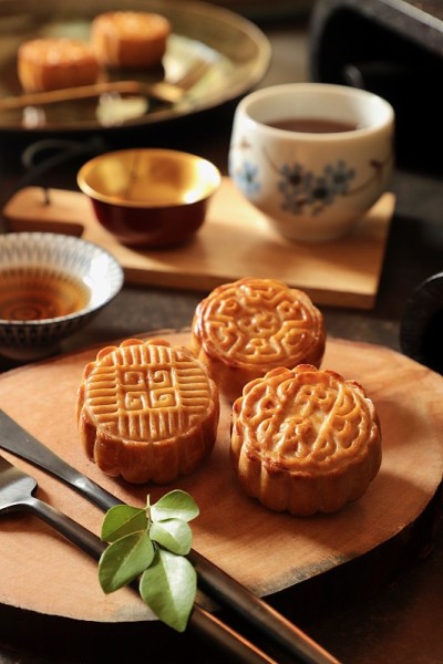 传统的中秋节月饼