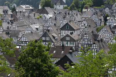 德国历史悠久的村庄freudenberg