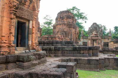 泰国Muangtam Castle或Prasat Muang Tam, Buri Ram