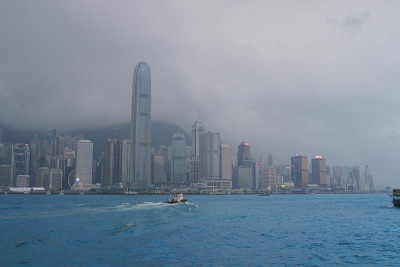 美丽的香港城市景观