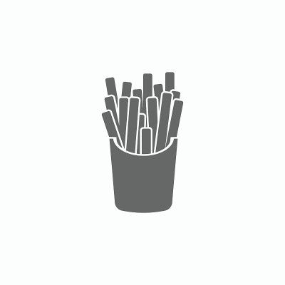 马铃薯薯条图标
