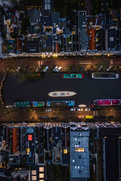 阿姆斯特丹夜间运河游船