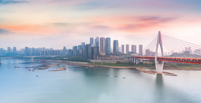 重庆建筑景观与城市天际线