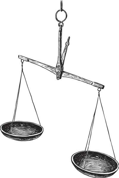 旧比例尺示意图