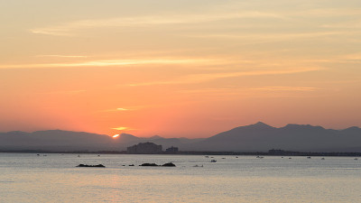 地中海的日落
