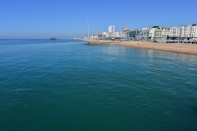 布莱顿的海岸线