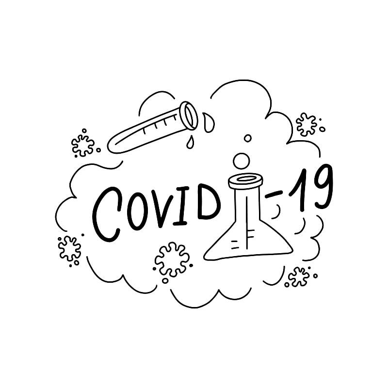 Covid-19矢量图