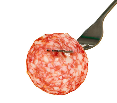 美味的高品质香肠