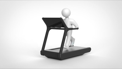 人和运行机器前端3d渲染