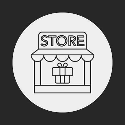 购物商店系列图标