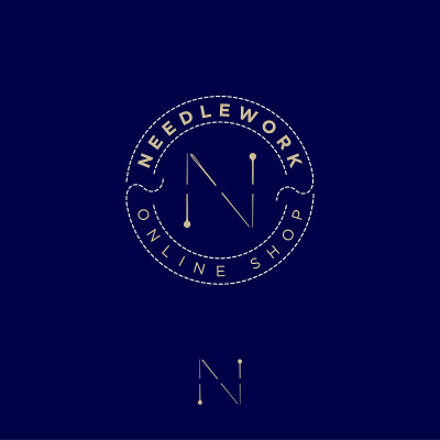字母N由针和针组成。
