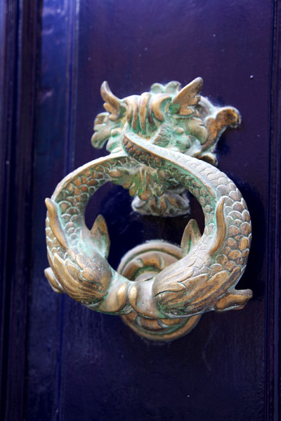 马耳他海豚门环