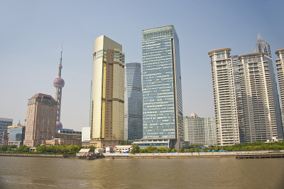 上海,浦东天际线