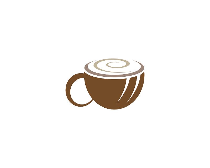 Coffee cup template