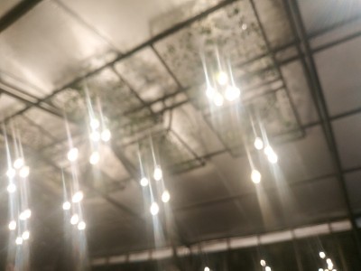 夜灯模糊