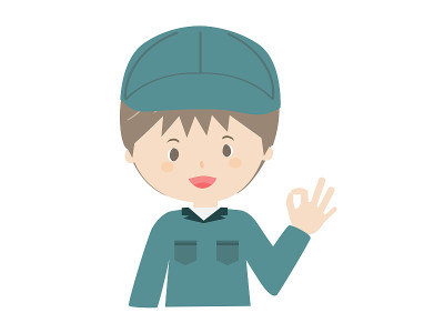 好的，男工人