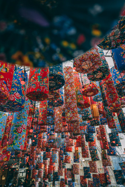 中国的灯笼在中国的新年