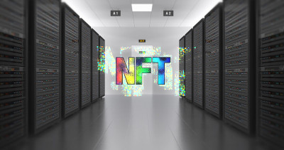NFT加密艺术技术服务器室