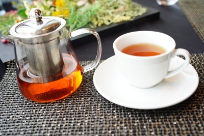 东京一家餐厅的下午茶