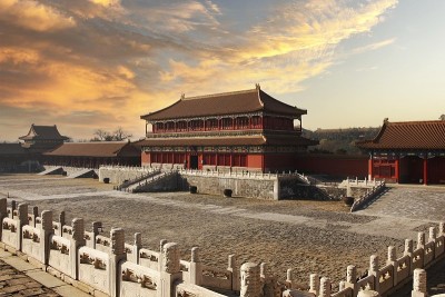 亚洲中国北京著名的紫禁城