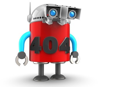3d机器人在白色