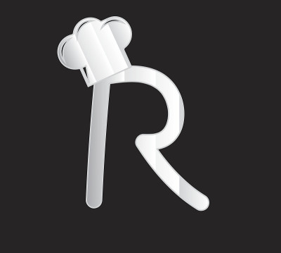 以厨师为主题的字母设计