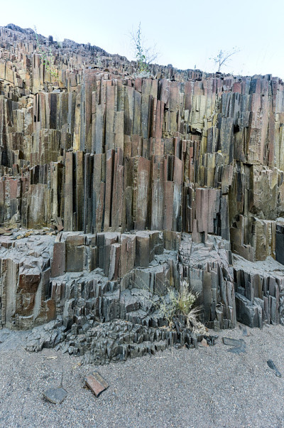 管风琴管- Twyfelfontein，达马拉兰，纳米比亚