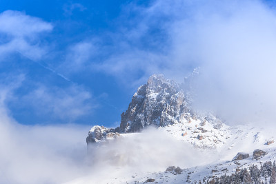 冬季滑雪胜地