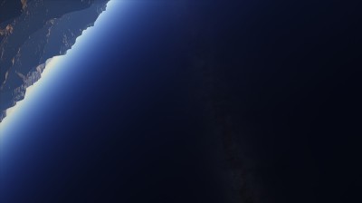 冰山在太空