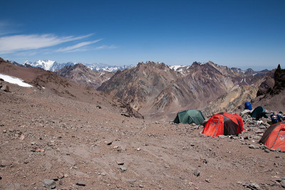 阿空加瓜山。南美洲最高的山峰