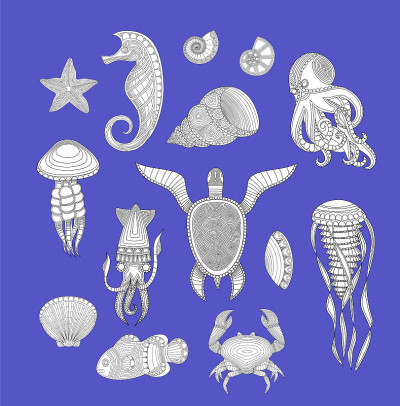 海居民。海洋居民组